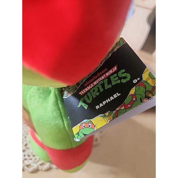 Legend Toys Teenage Mutant Ninja Turtles 20" Plush Raphael, Red - Picture 3 of 3